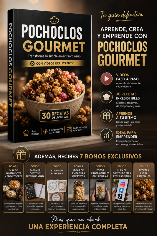 Emprende con Pochoclos Gourmet